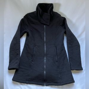 The North Face Caroluna Fleece Lined Quilted Jacket Black Women Small